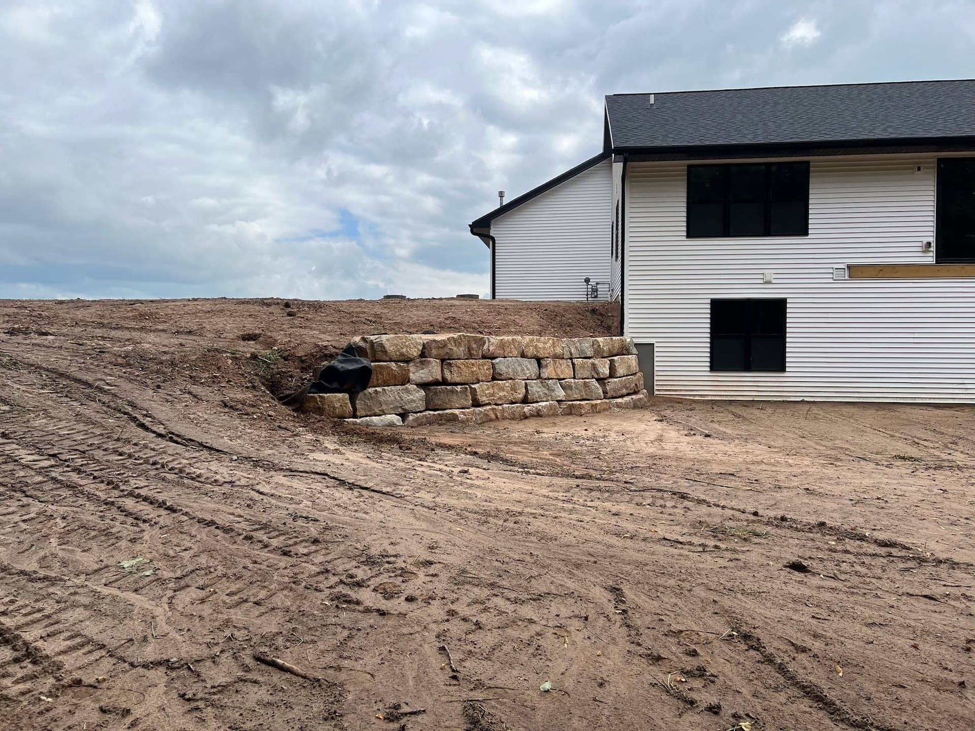 Gallery photos for Retaining Walls and Site Prep for a New Home in Eastern Wisconsin: Image #7